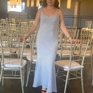 Light gray long dress